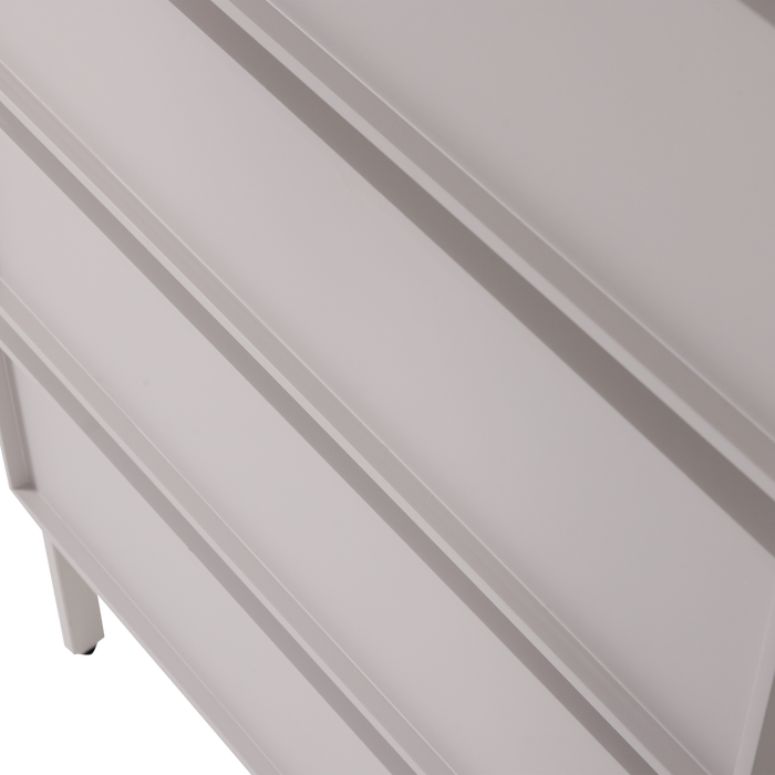 WOOOD Tours Ladekast 4 Lades - Melamine| MDF - Zand - 102x70x42