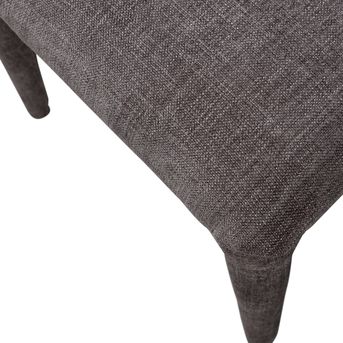 WOOOD Permit Eetkamerstoelen - Polyester - Espresso - Set van 6