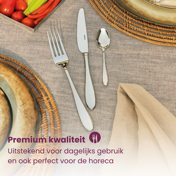 Sambonet Bestekset Velvet - RVS - 36 delig | 6 personen