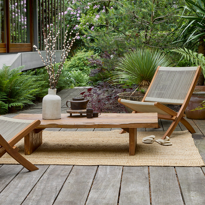 Raw Materials teakhouten salontafel