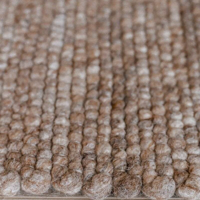 Interieur05 Wollen Vloerkleed Lichtbruin Vik - 240 x 340 cm