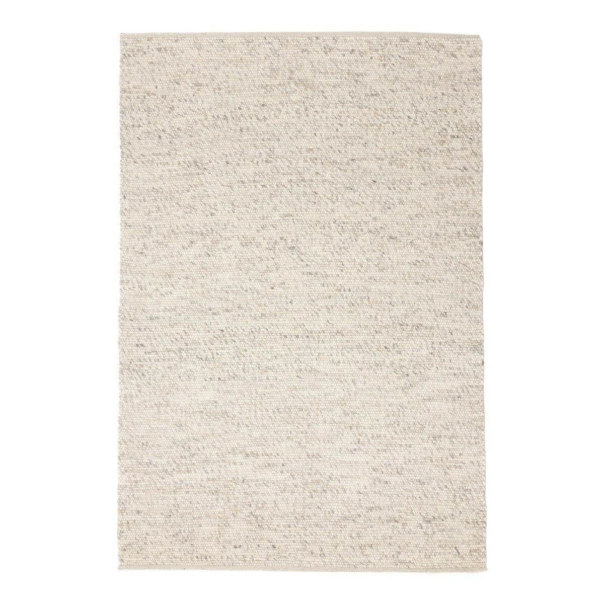 Interieur05 Wollen Vloerkleed Beige|Wit Gemeleerd Vik - 160 x 230 cm