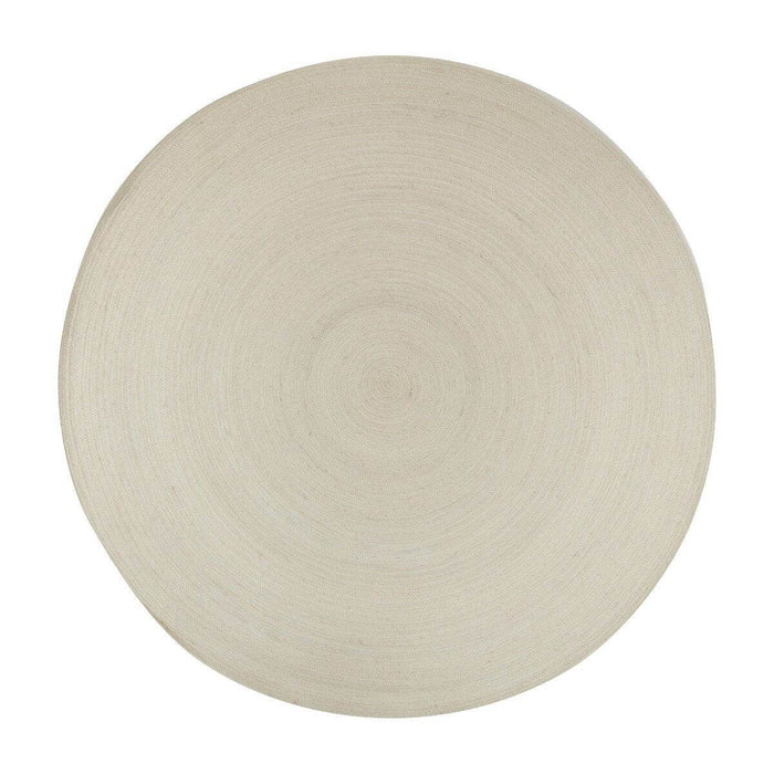Interieur05 Rond wollen vloerkleed Gapo wit - 180 x 180 cm