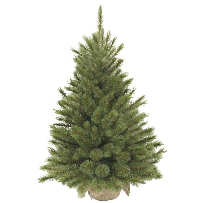 Triumph Tree Forest Frosted Kunstkerstboom in Jute - H90 cm - Groen
