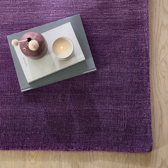 Theko Tapijt met kleurverloop Wool Comfort 140x200 cm - Paars