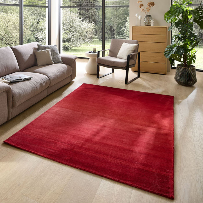 Theko Tapijt met kleurverloop Wool Comfort 90x160 cm - Rood