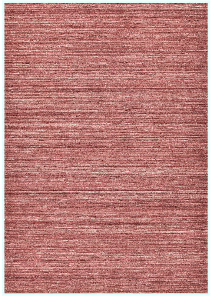 Theko Handgeweven wollen tapijt Pure 190x290 cm - Rood