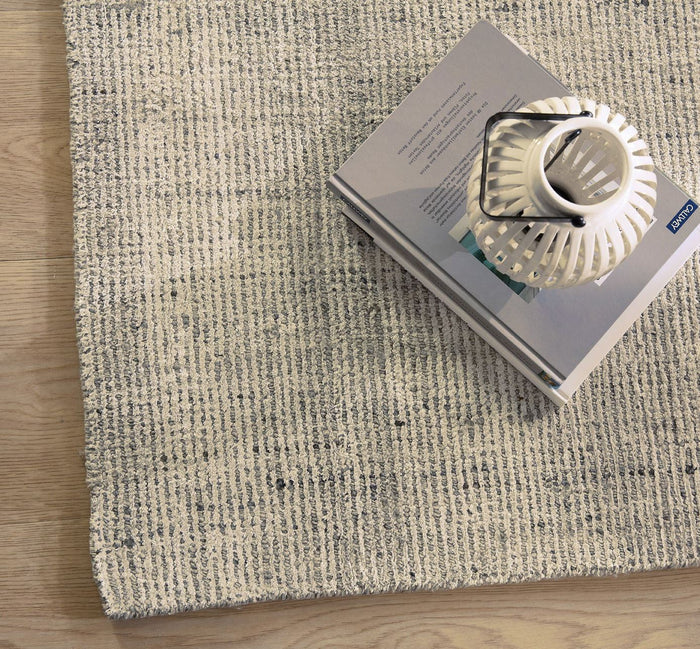 Theko gestreept UNI-tapijt Venus 70x140 cm - Beige