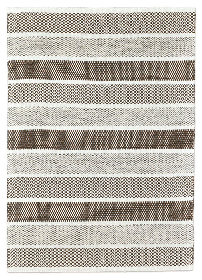 Theko Tapijt in Scandinavische stijl Trondheim 160x230 cm - Zwart|wit