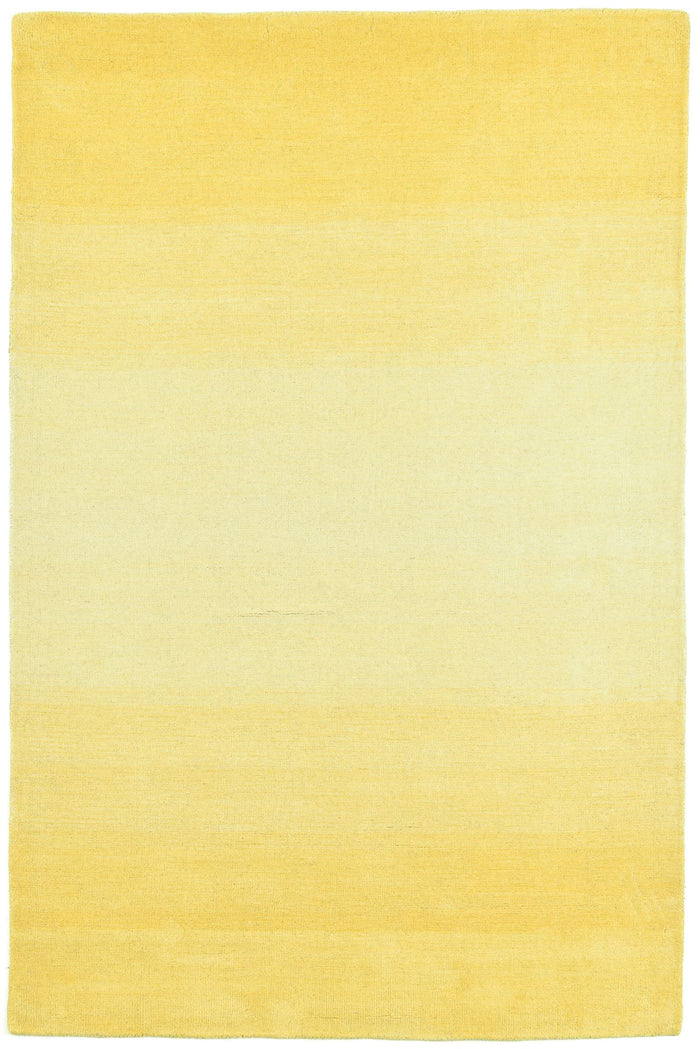 Theko Tapijt met kleurverloop Wool Comfort 60x90 cm - Geel