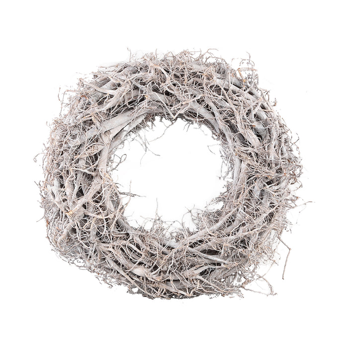 PTMD Shastha White Bamboo Wreath Round M