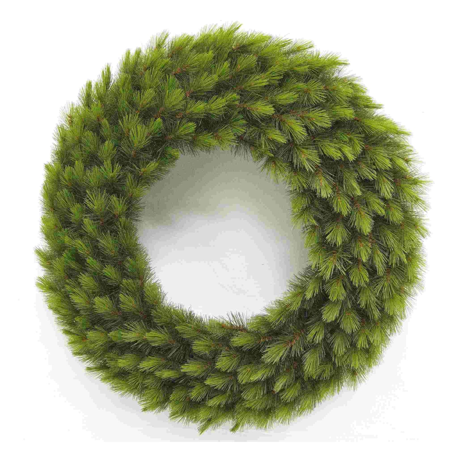 Triumph Tree Kerstkrans Wyoming - 90x90x15 cm - Hardnaald - Groen