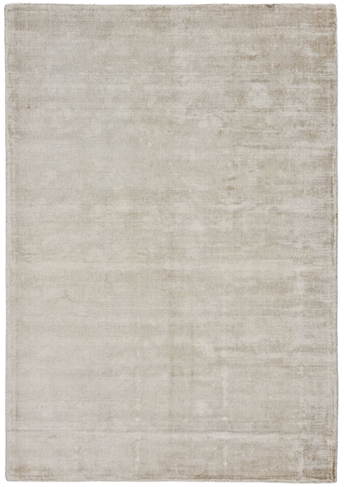 Theko handgeweven viscose tapijt Star 240x340 cm - Crème