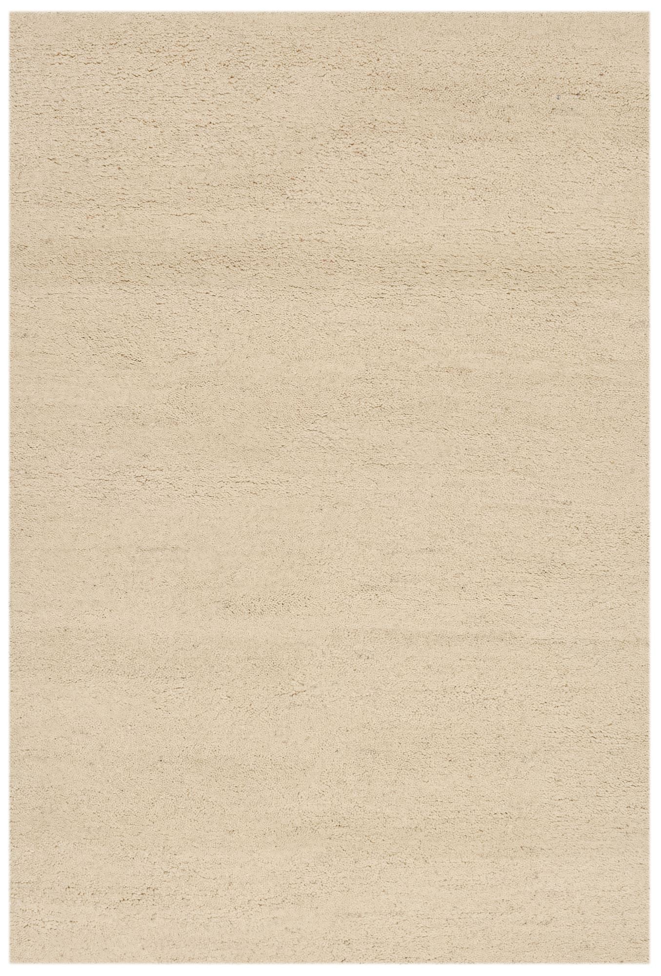 Theko Handgeknoopt Berber tapijt Taza Royal 250x300 cm - Blanc