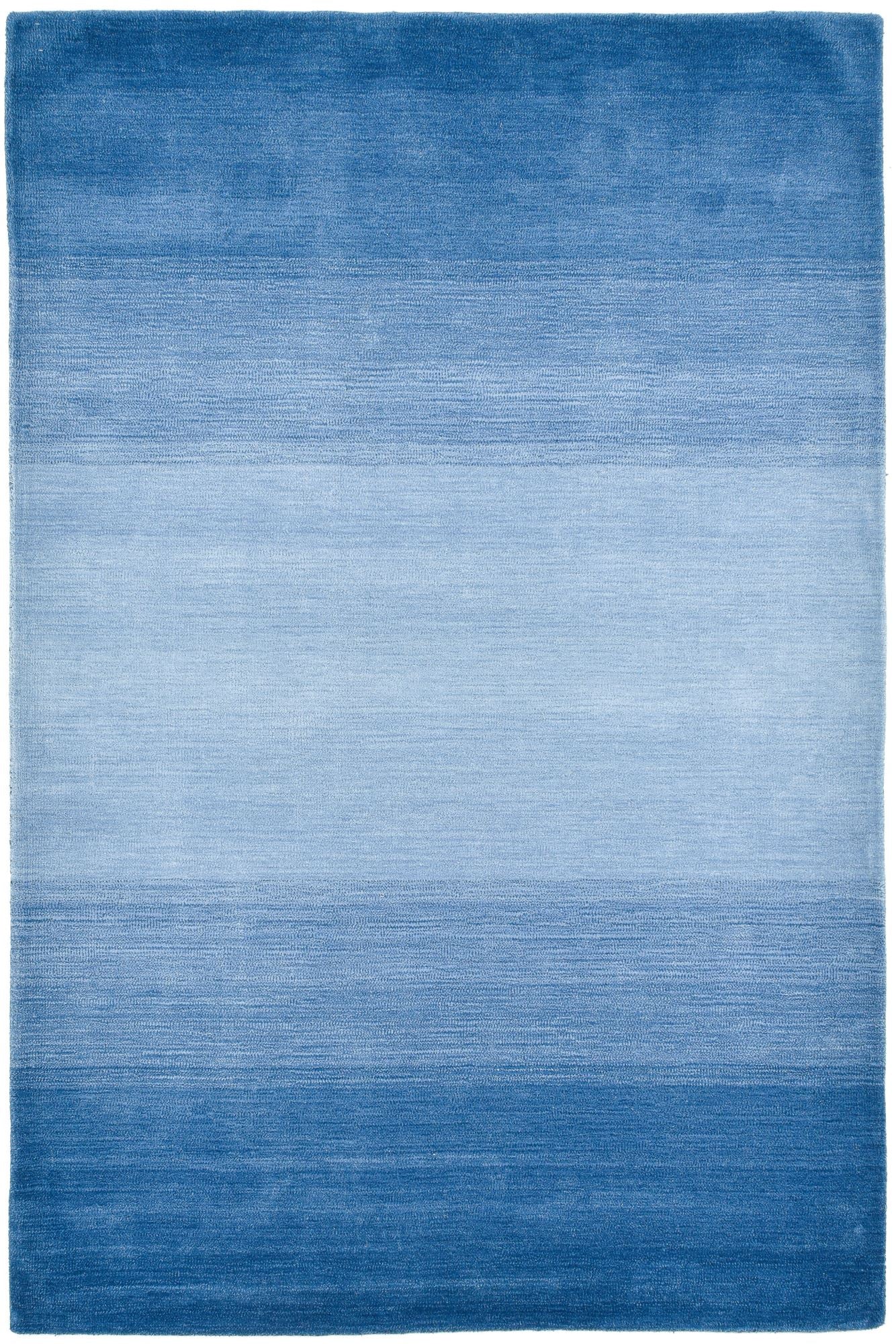 Theko Tapijt met kleurverloop Wool Comfort 60x90 cm - Blauw