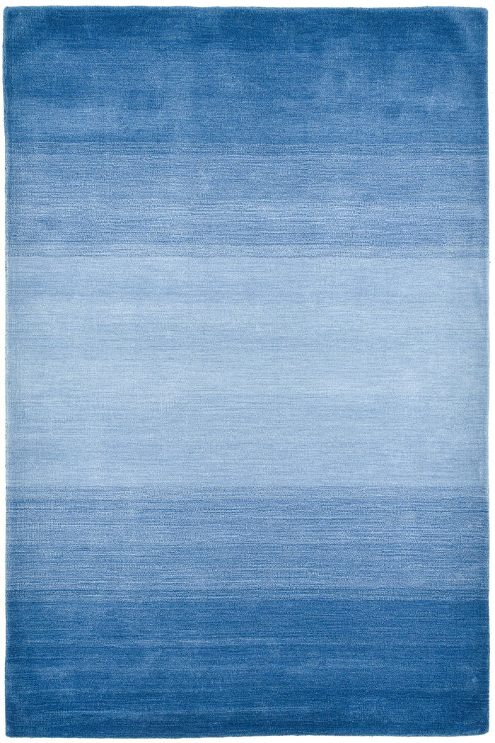 Theko Tapijt met kleurverloop Wool Comfort 60x90 cm - Blauw