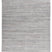 Theko Handgeweven wollen viscose tapijt San Diego 40x60 cm - Grijs
