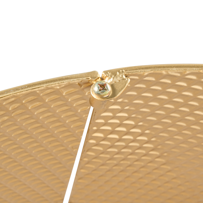 Beliani - LAPUA - Kerstboomrok - Goud - IJzer