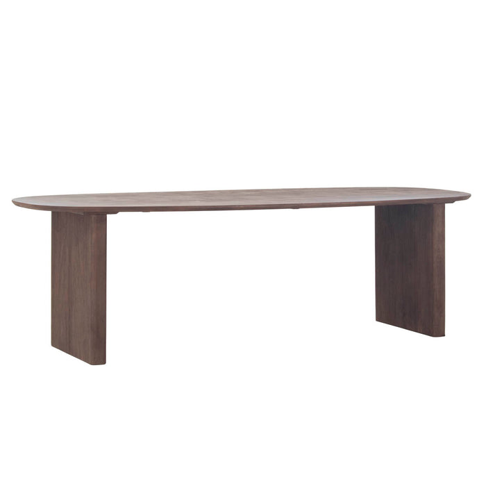 Giga Meubel - Eettafel Donkerbruin - 210x100x76cm - Aya