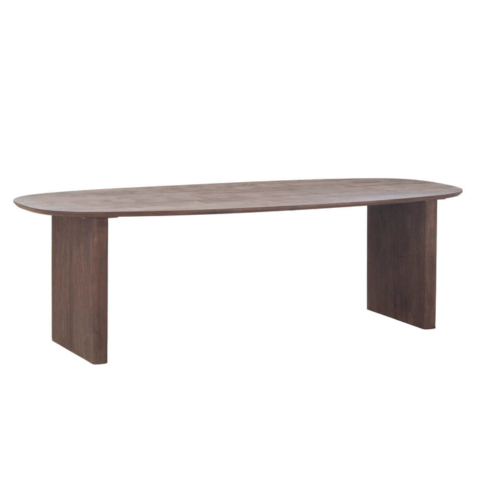 Giga Meubel - Eettafel Donkerbruin - 210x100x76cm - Aya