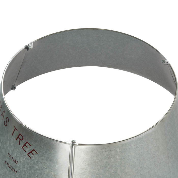 Beliani - ROVANIEMI - Kerstboomrok - Zilver - IJzer