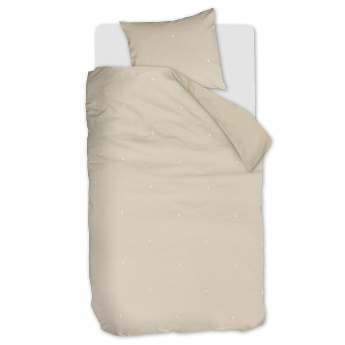 Beddinghouse Monsoon Zand Dekbedovertrek 140 x 200/220 cm