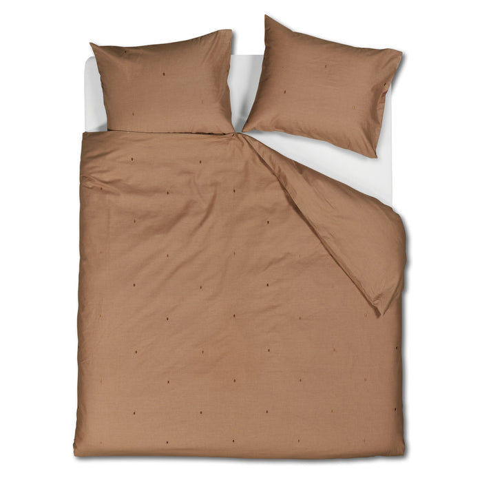 Beddinghouse Monsoon Licht terra Dekbedovertrek 240 x 200/220 cm