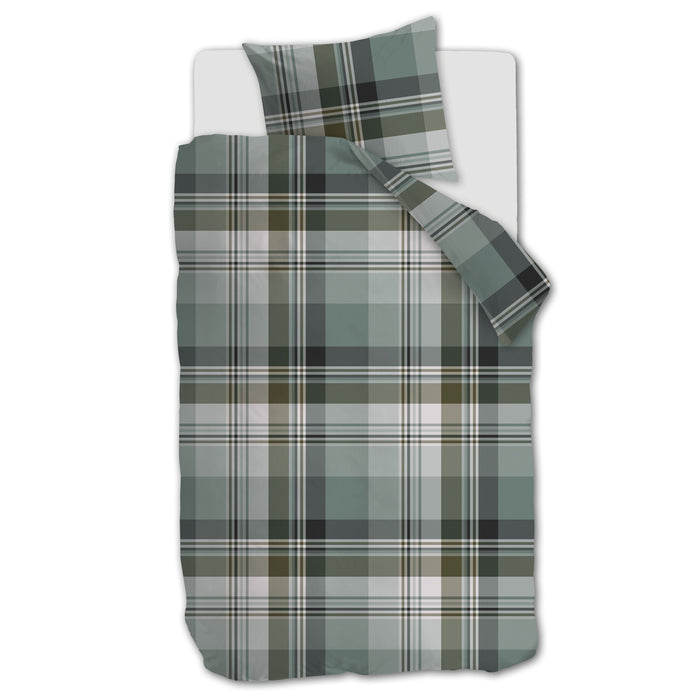 Beddinghouse Vernon Groen Dekbedovertrek 140 x 200/220 cm