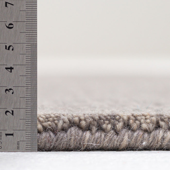 Theko Handgeweven UNI-tapijt Holi  170x240 cm - Grijs