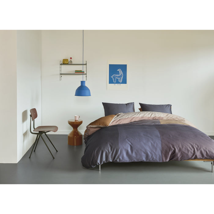 Beddinghouse Dutch Design Oxford Street Blauw Dekbedovertrek 200 x 200/220 cm