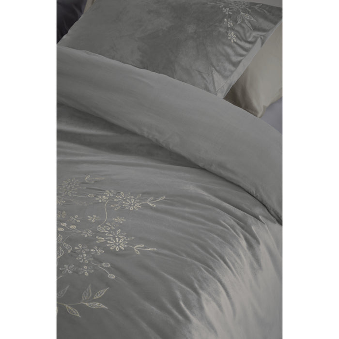 Beddinghouse Arya Grijs Dekbedovertrek 200 x 200/220 cm
