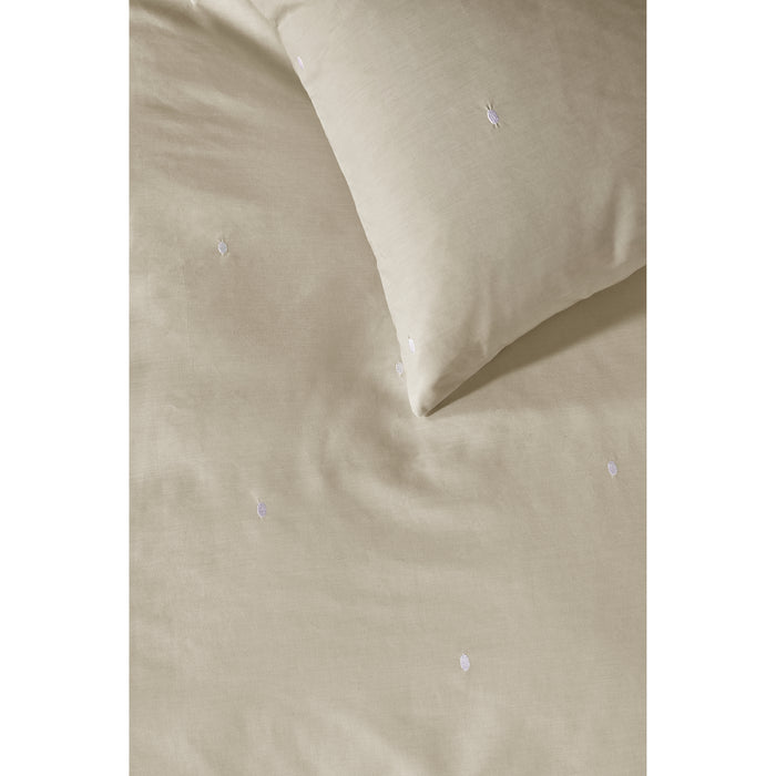 Beddinghouse Monsoon Zand Dekbedovertrek 140 x 200/220 cm