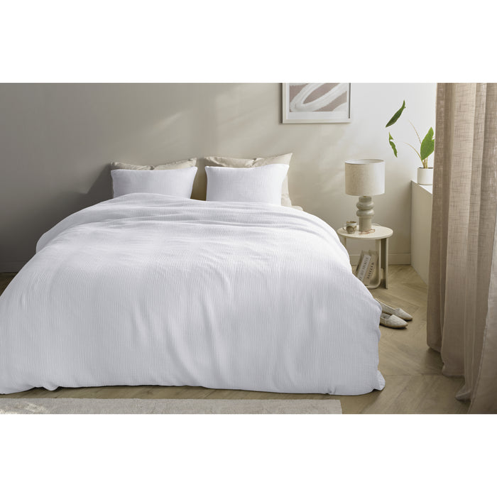 Beddinghouse Mist Wit Dekbedovertrek 240 x 200/220 cm