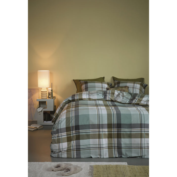 Beddinghouse Vernon Groen Dekbedovertrek 240 x 200/220 cm