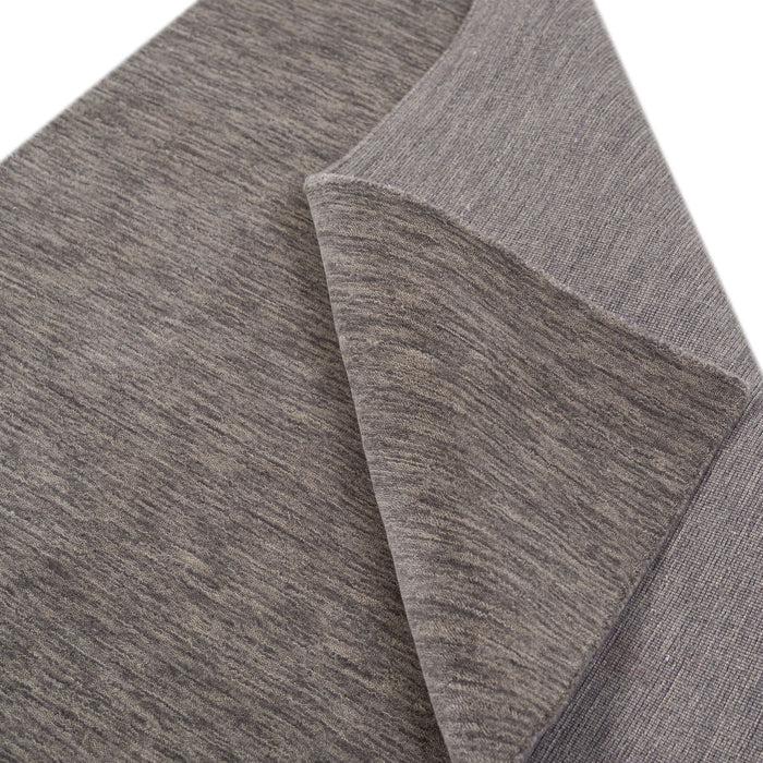 Theko Handgeweven UNI-tapijt Holi  190x250 cm - Grijs