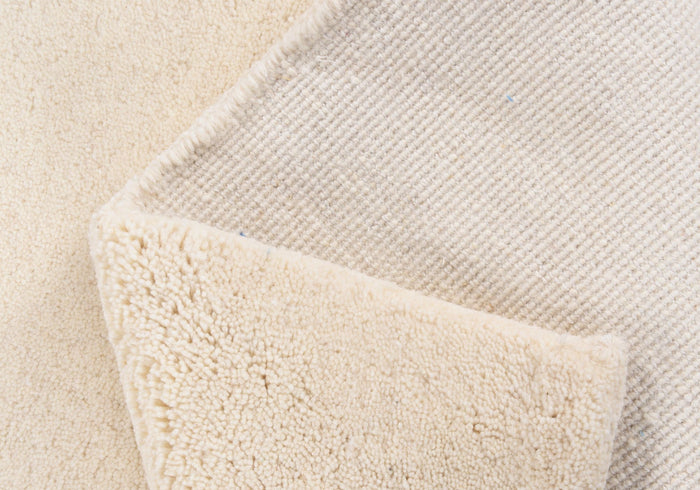 Theko handgeknoopt Berber tapijt Maloronga 60x90 cm - Blanc