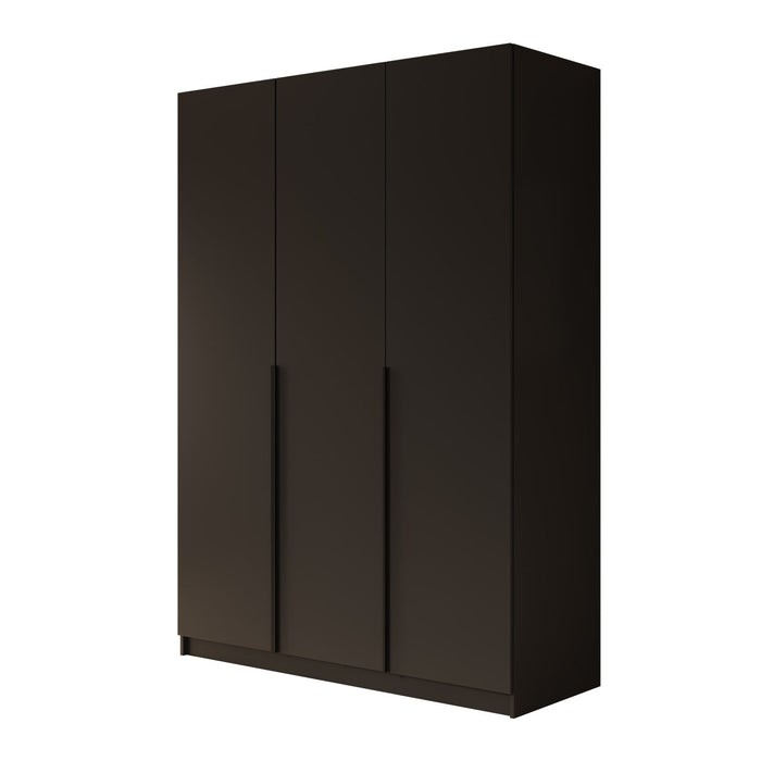 Meubella - Kledingkast Sabre - Zwart - 150 cm