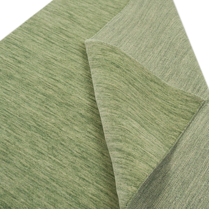 Theko Handgeweven UNI-tapijt Holi 60x90 cm - Groen