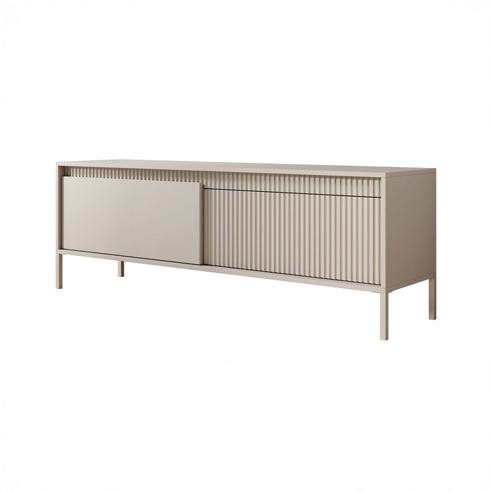 Meubella - TV-Meubel Saran - Beige - 153 cm
