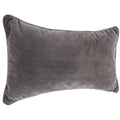 Atmosphera Bank|sierkussens Sophia - 30 x 50 cm - Donkergrijs