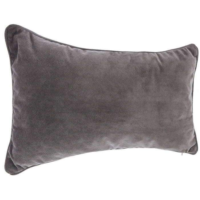 Atmosphera Bank|sierkussens Sophia - 30 x 50 cm - Donkergrijs