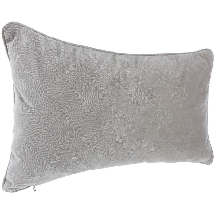 Atmosphera Bank|sierkussens Sophia - 30 x 50 cm - Zilvergrijs