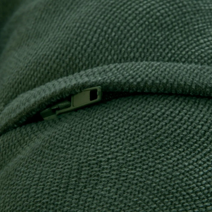 Atmosphera Bank|sierkussens Sophia - 45 x 45 cm - donkergroen