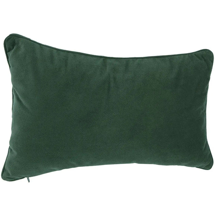 Atmosphera Bank|sierkussens Sophia - 30 x 50 cm - Donkergroen