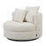 DÉJA Living - Draaifauteuil Beige Stof - Ø100x84cm - Miles