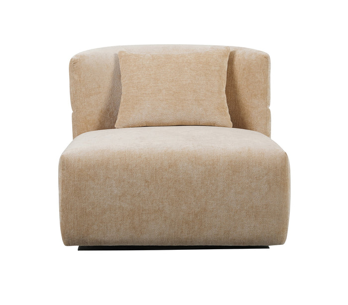 DÉJA Living - Draaifauteuil Beige Stof - 88x95x75cm - Ethan