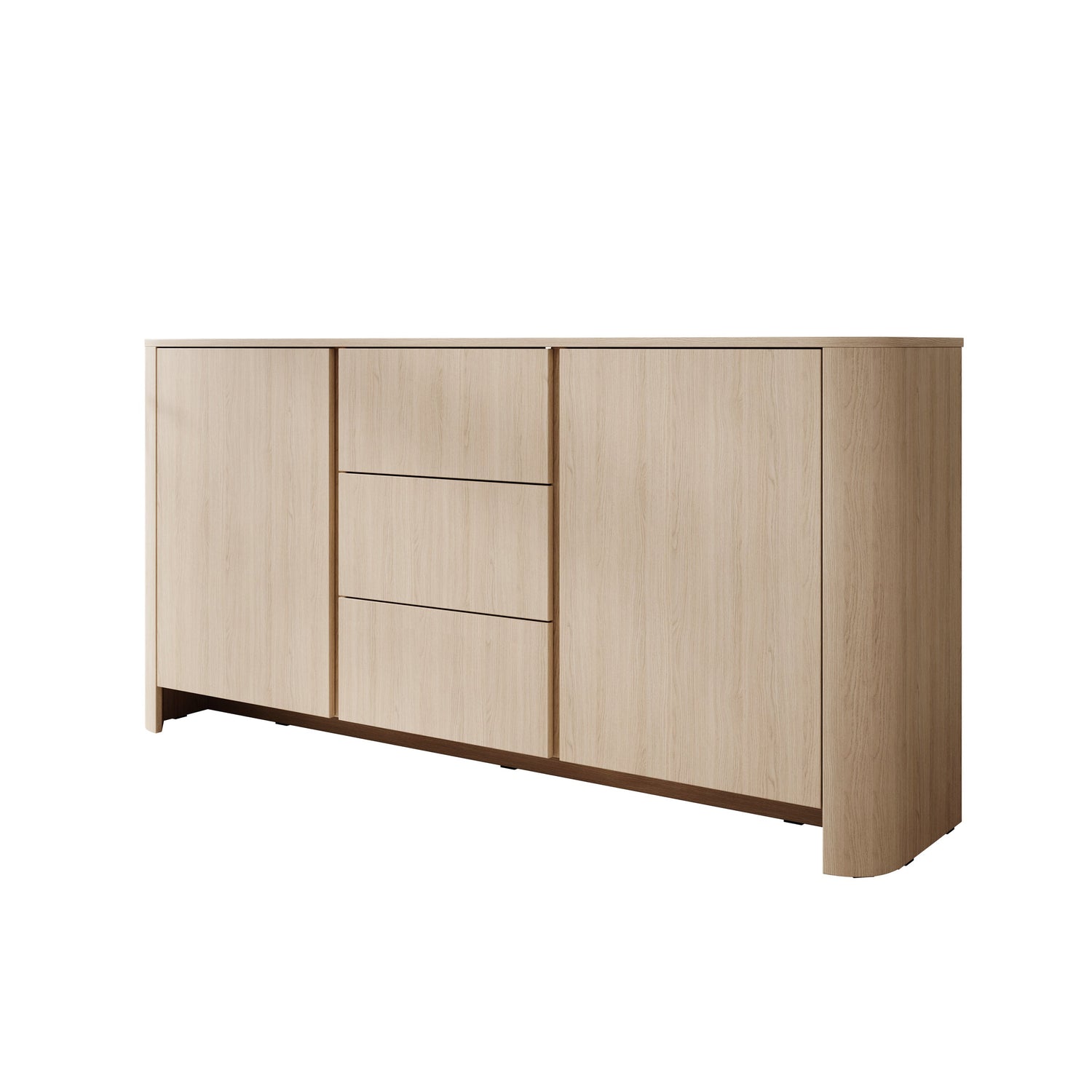 Meubella - Barbados - Dressoir - Eiken - 168x39x84 cm