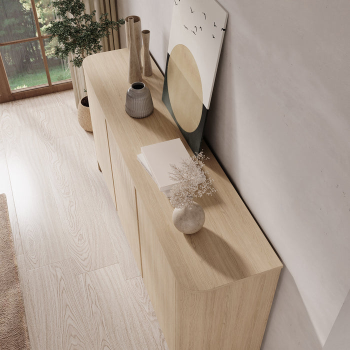 Meubella - Barbados - Dressoir - Eiken - 168x39x84 cm