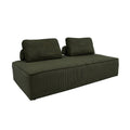 sweeek - Fauteuil in corduroy 2 zitplaatsen
