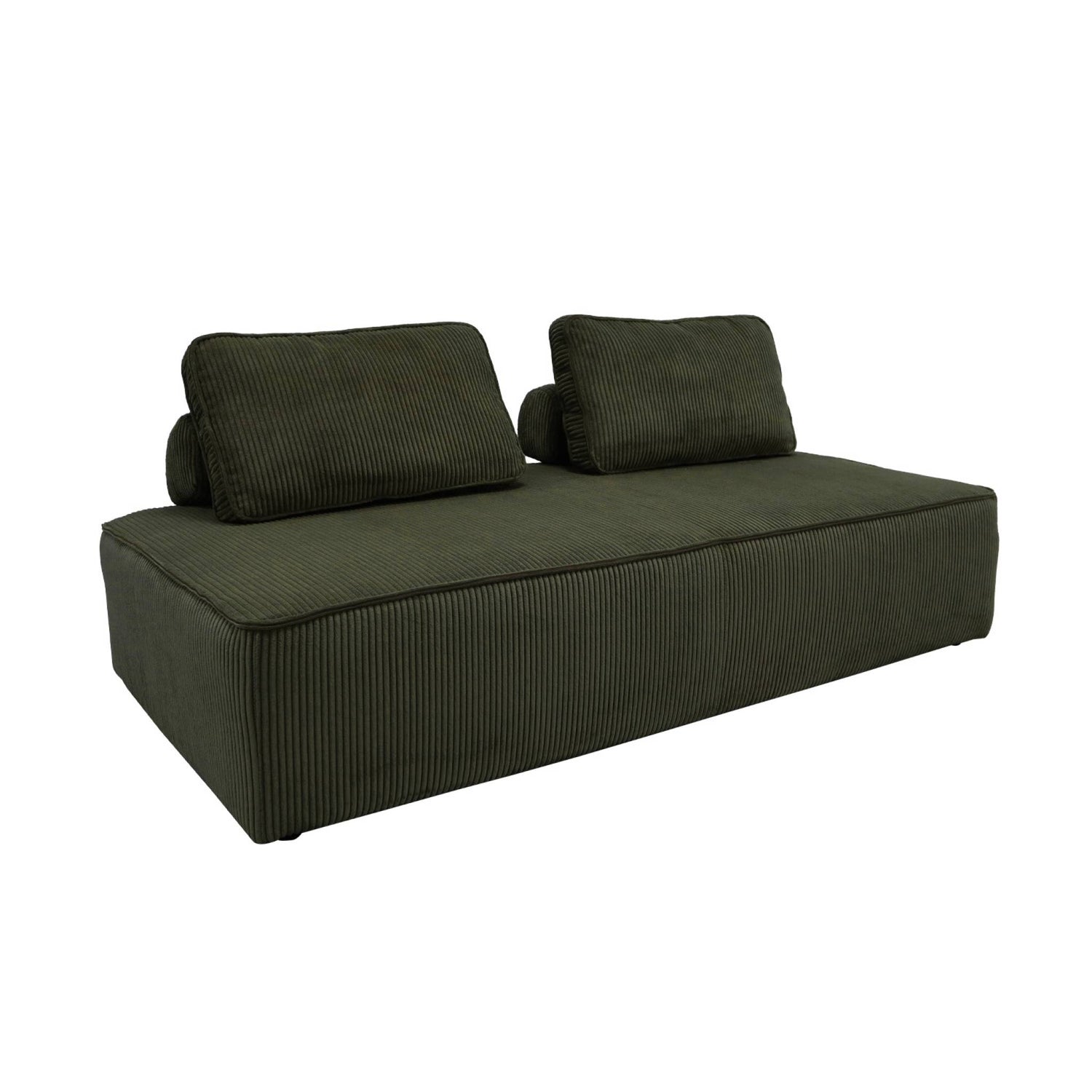 sweeek - Fauteuil in corduroy 2 zitplaatsen